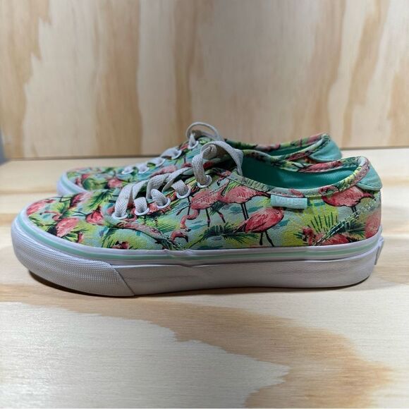 Vans Pink Flamingo Shoes Women’s Size 5 - Picture 1 of 8